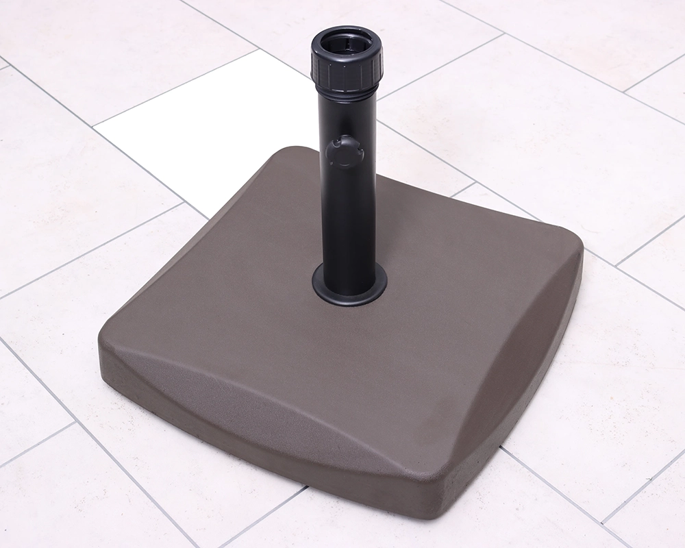 25kg Brown Square Parasol Base