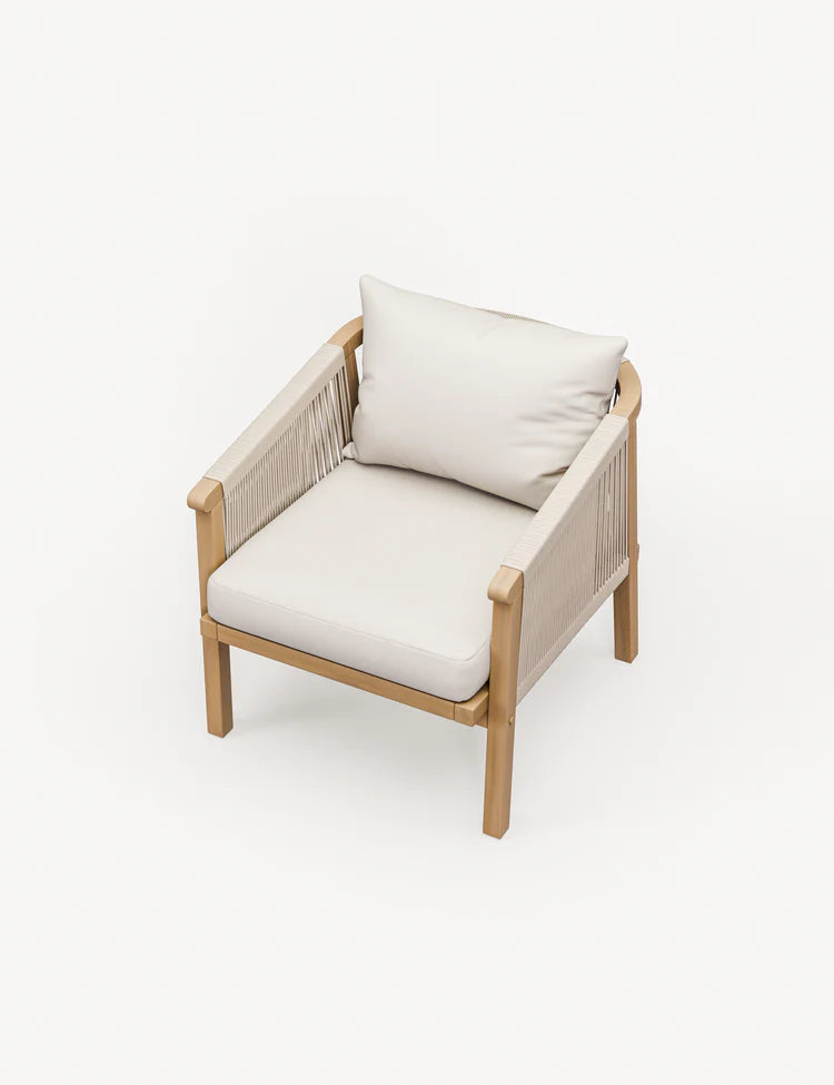 Roma 4 Seater Double Lounge Set with Rectangular Coffee Table