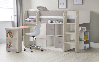 Rene Midleeper with Desk & Storage