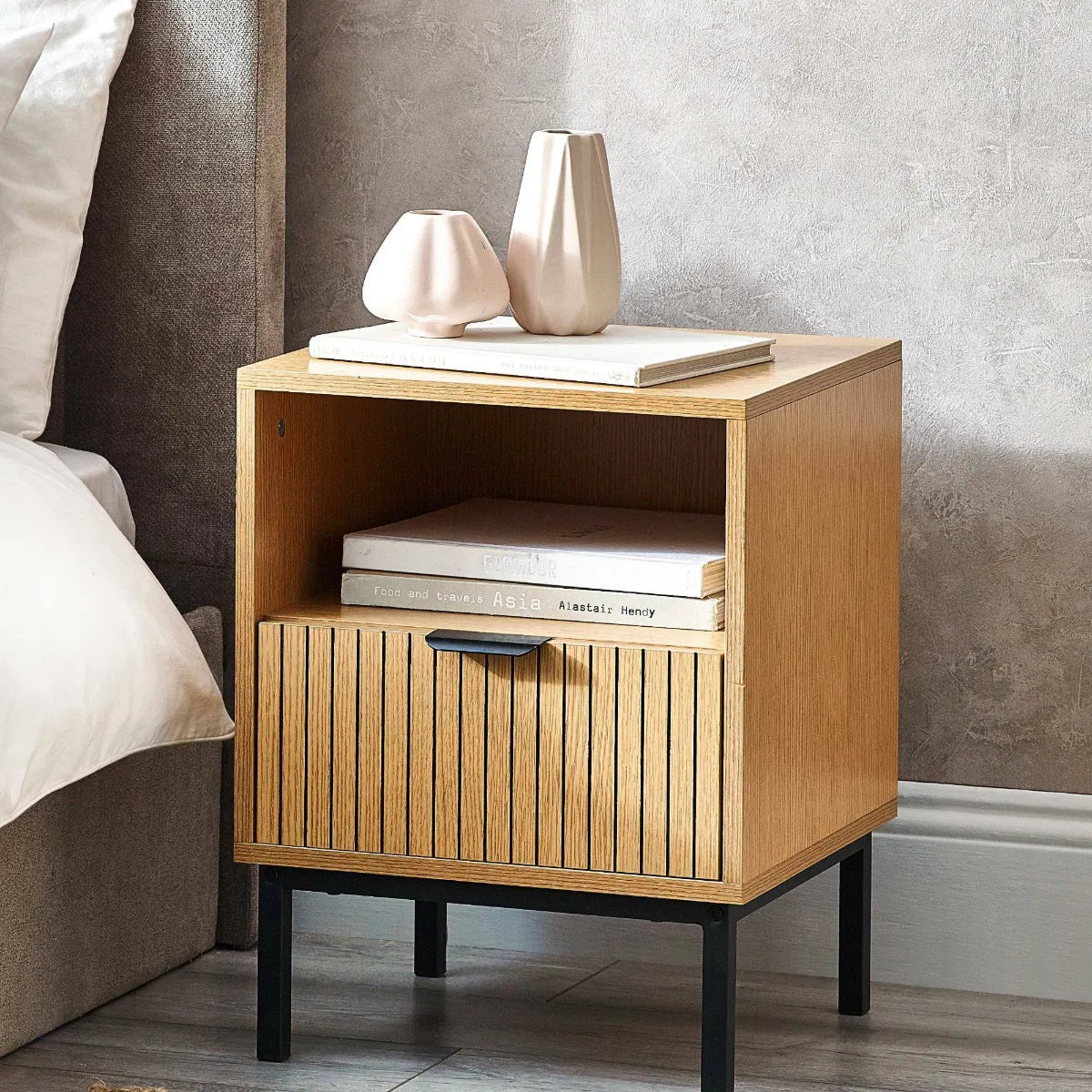 Sia 1 Drawer Side Table