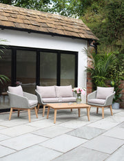 Sol 4 Seater Lounge Set with Rectangular Coffee Table