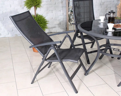 Sorrento 4 Seater Round Deluxe Recliner Set