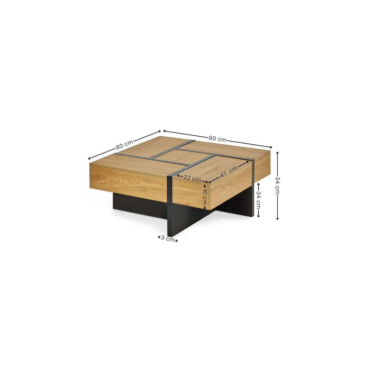 Tahoe Storage Coffee Table