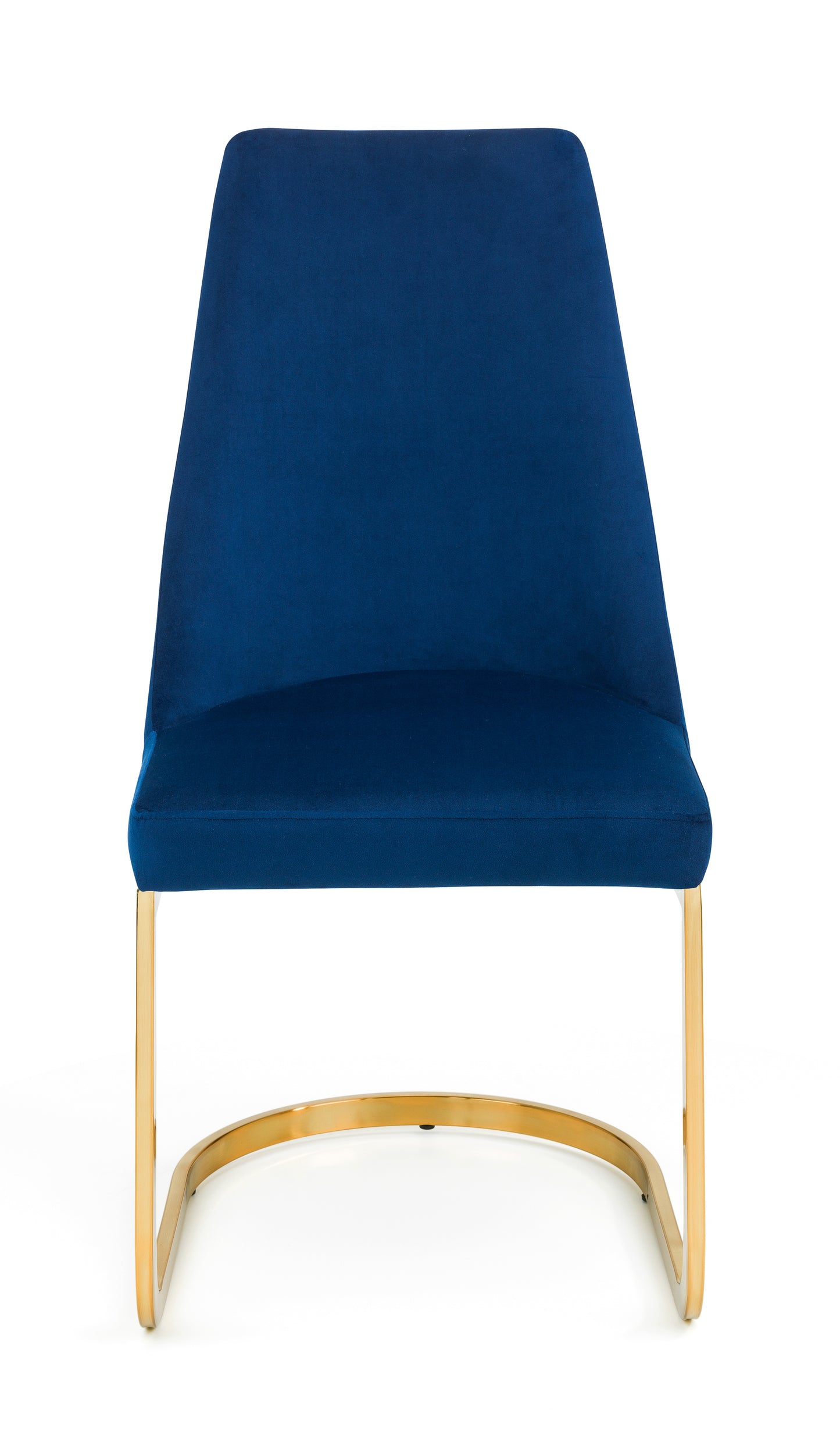 Pair of Vivaldi Dining Chairs Blue Velvet