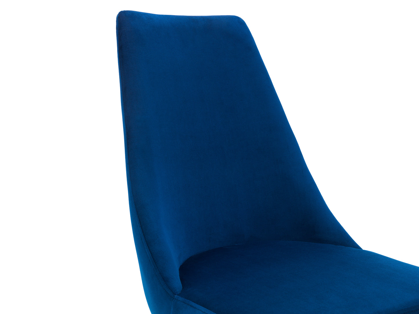 Pair of Vivaldi Dining Chairs Blue Velvet