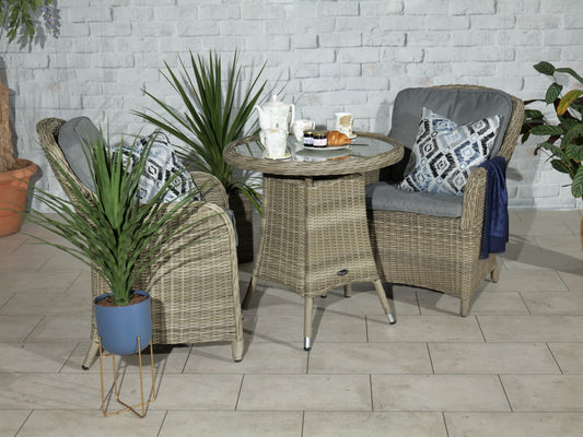 Wentworth 2 Seater Round Imperial Bistro Set