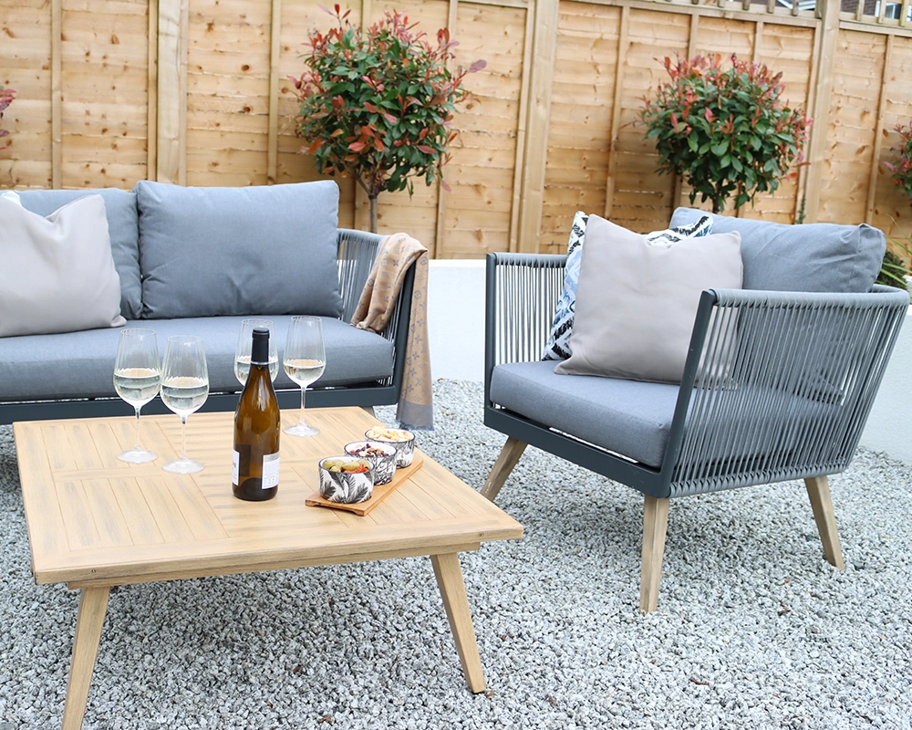 Milan 4pc Sofa Lounging Coffee Set