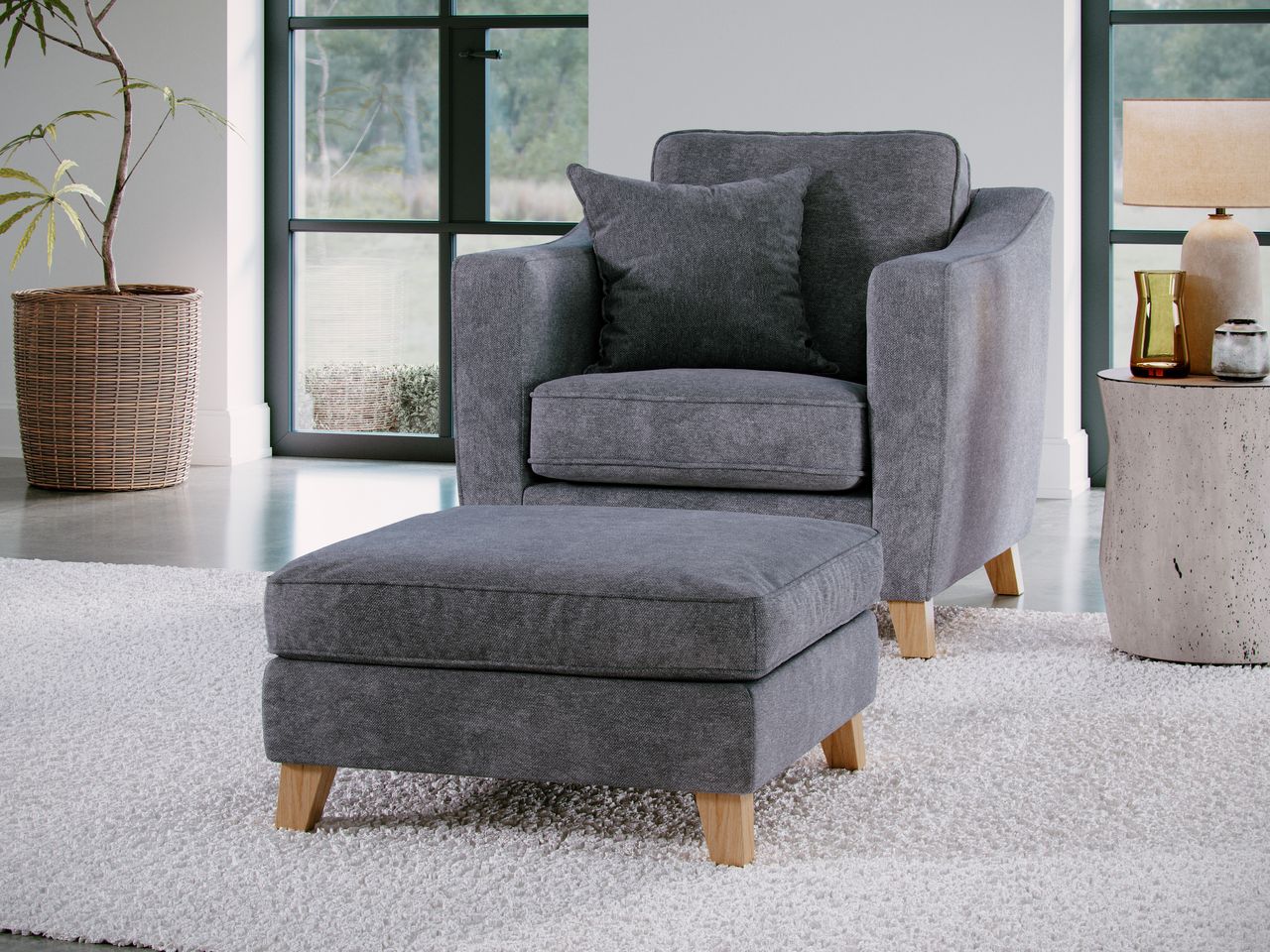 Hudson Footstool