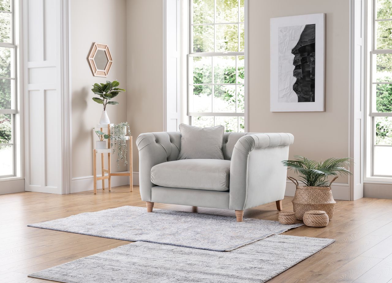 Canterbury Velvet Armchair