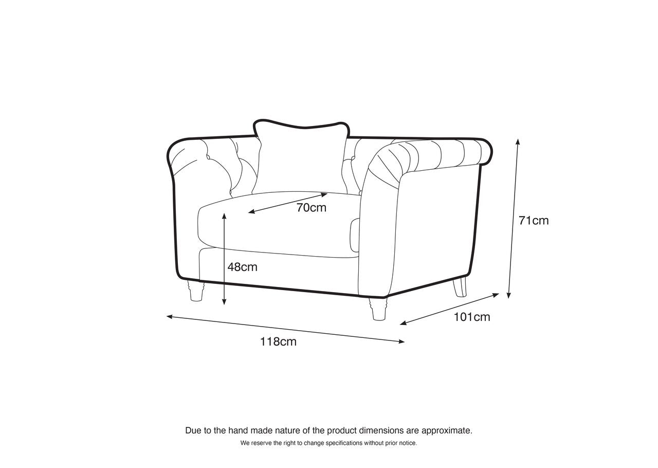 Canterbury Velvet Armchair