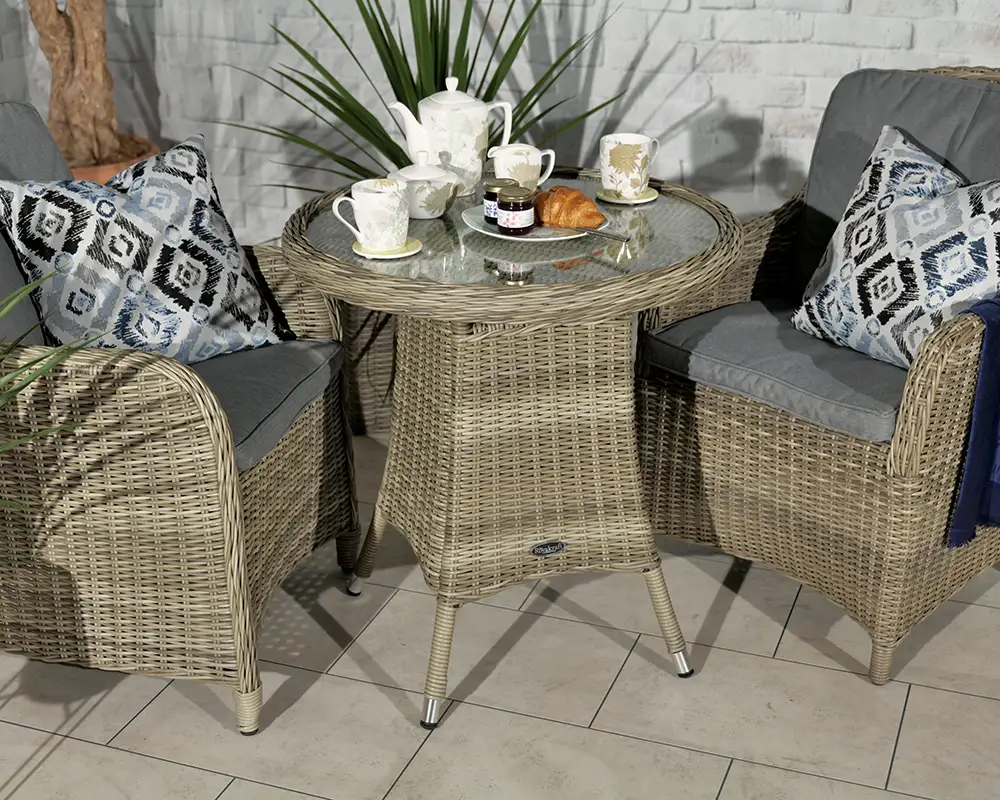 Wentworth 2 Seater Round Imperial Bistro Set
