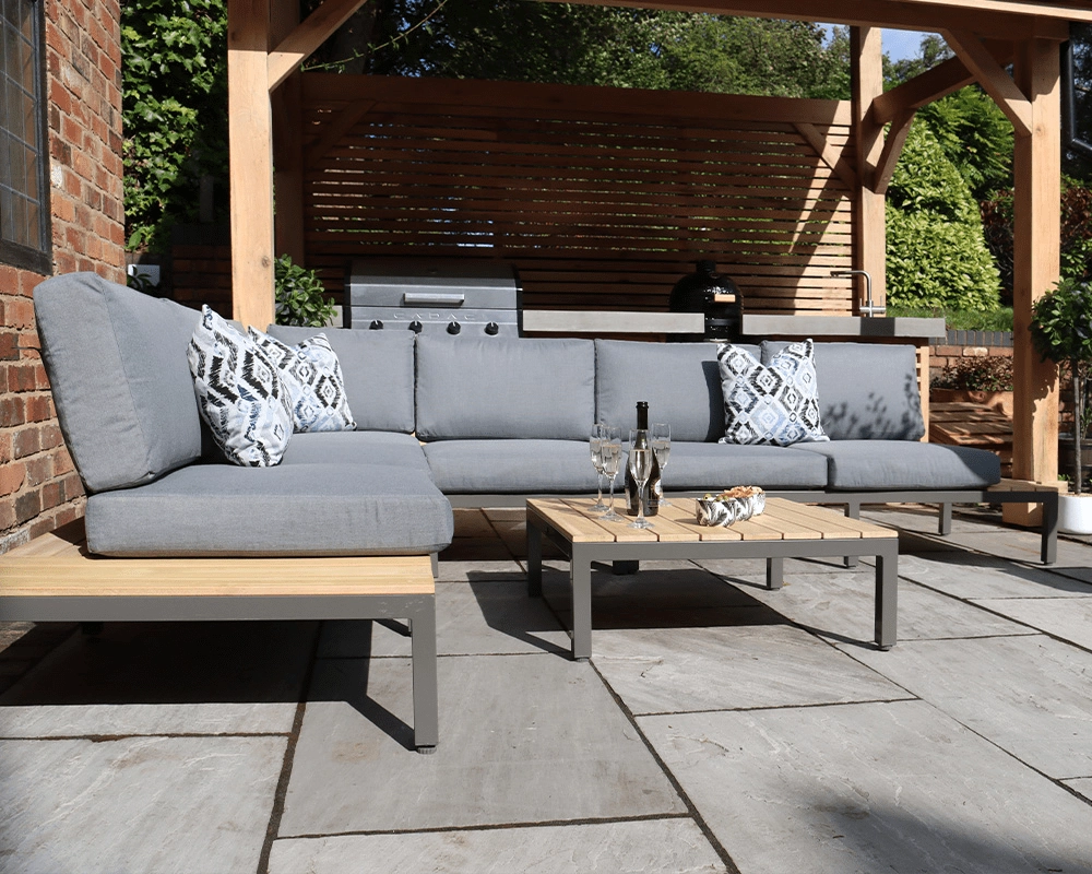 Aspen 6 Seater Corner Lounging Set