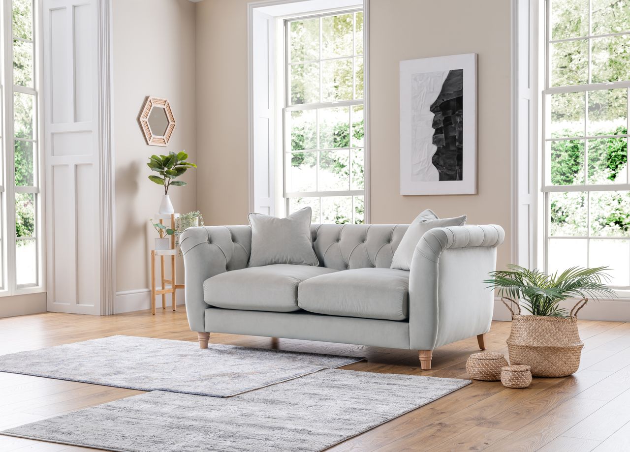 Canterbury Velvet Sofa