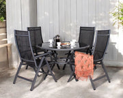 Sorrento 4 Seater Round Deluxe Recliner Set