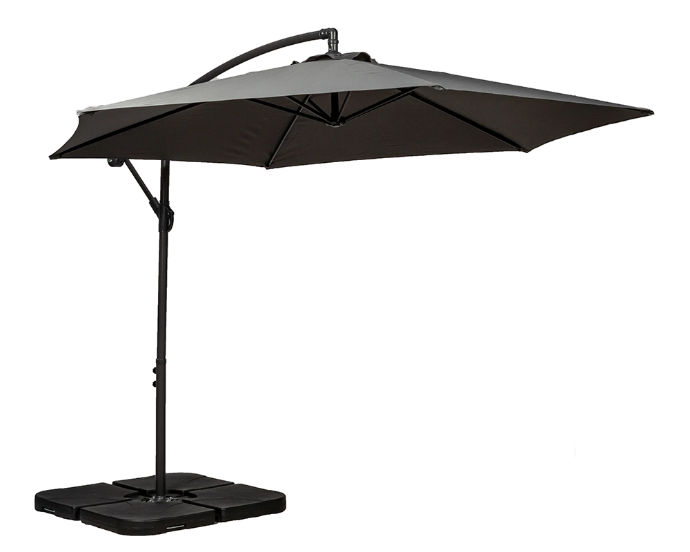 Grey Standard Cantilever Parasol