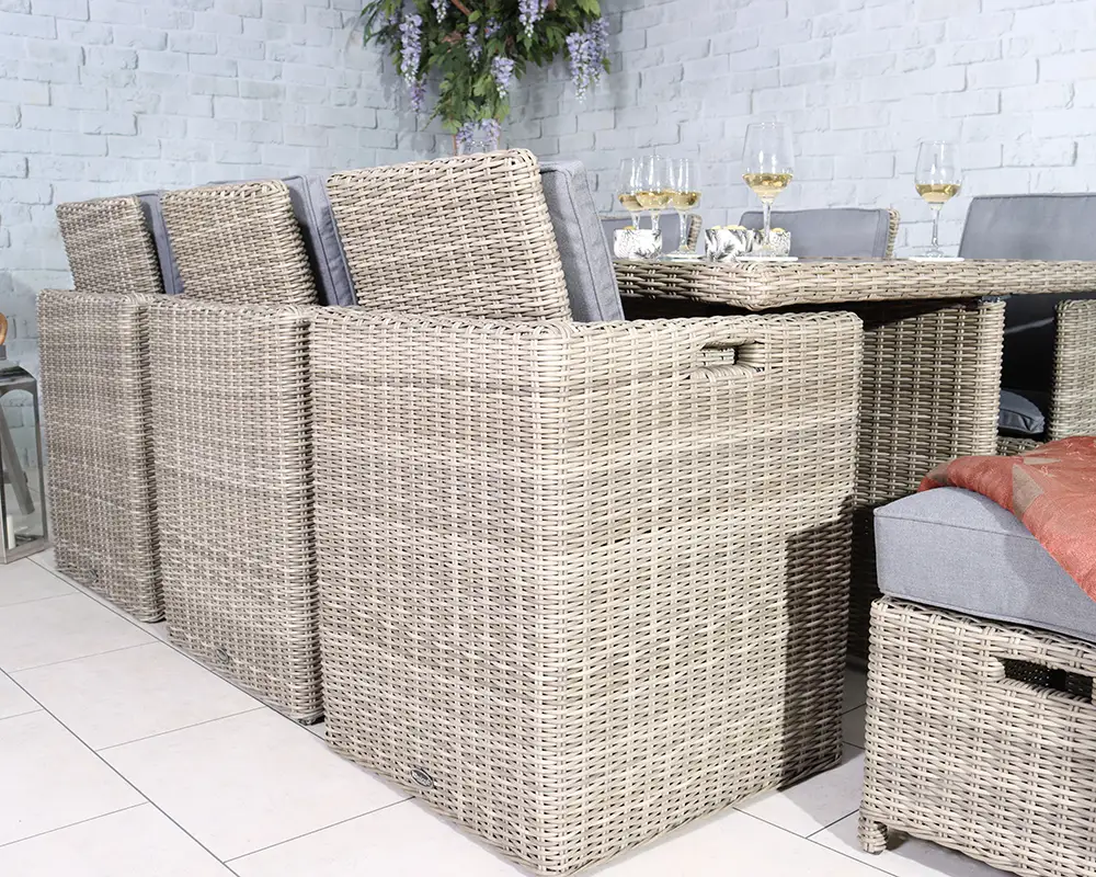 Wentworth 10 Seater Rectangular Cube Set